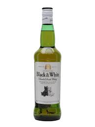[WHIBLA2000] Black & White Scotch Whisky - 1L